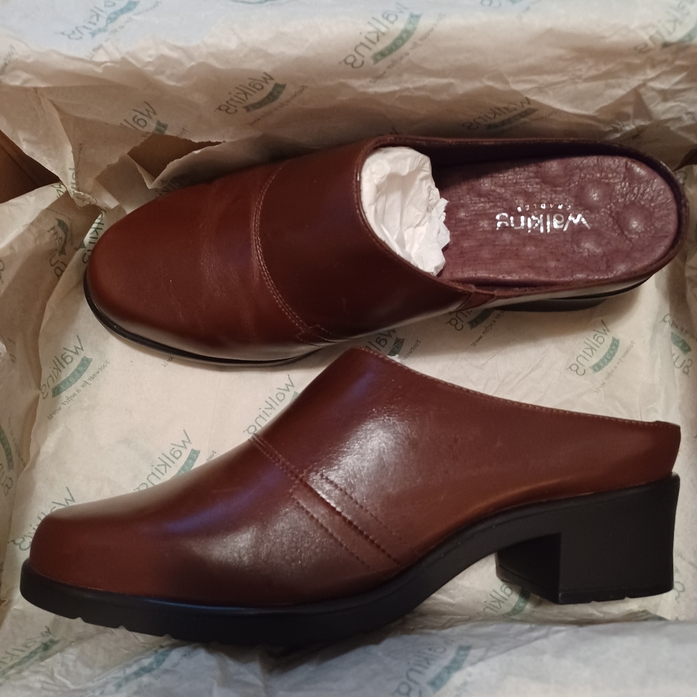Walking Cradles Brown Slip On Shoes
